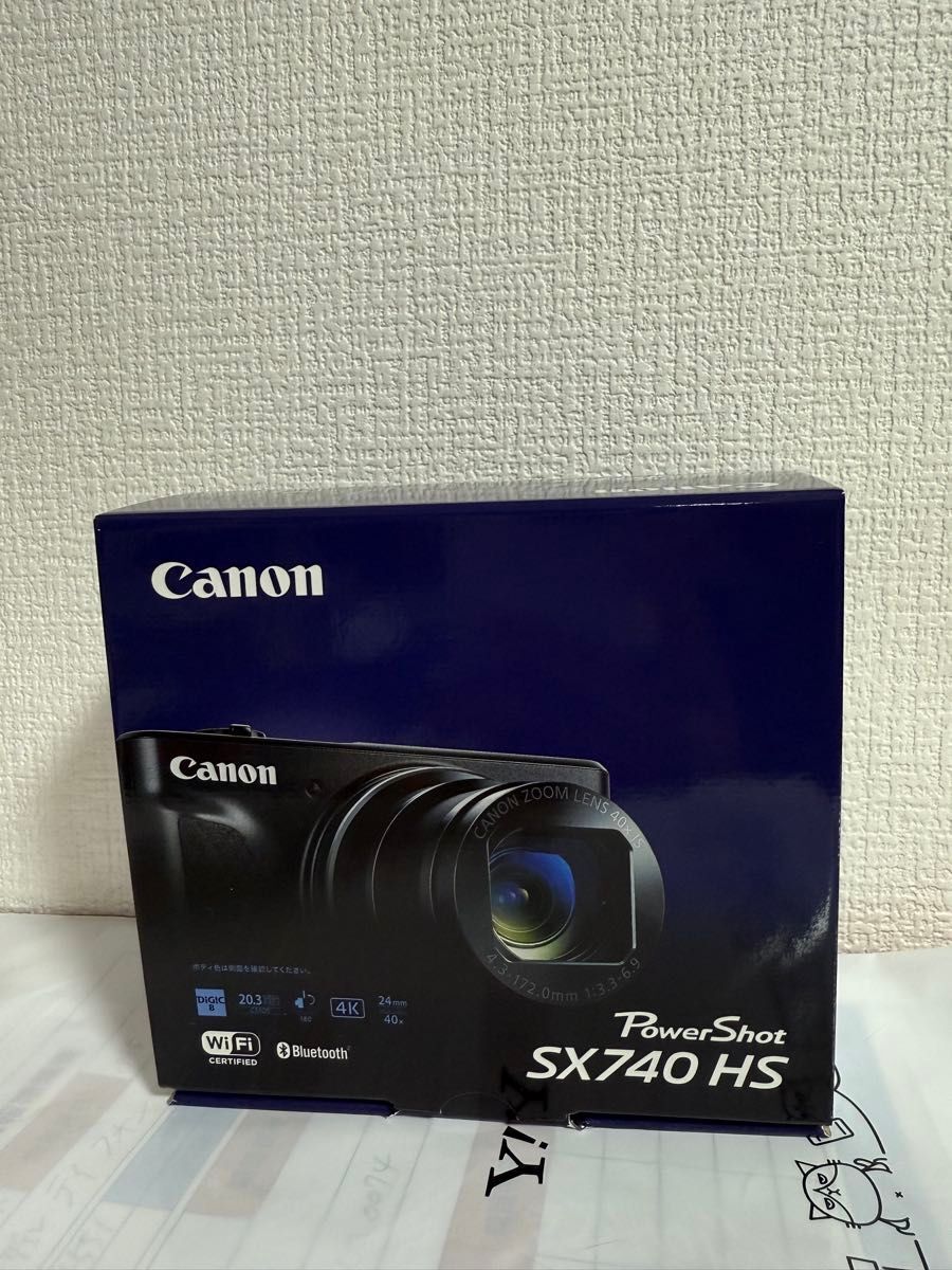 Canon PowerShot SX740 HS Silver Compact Digital Camera Zoom Lens
