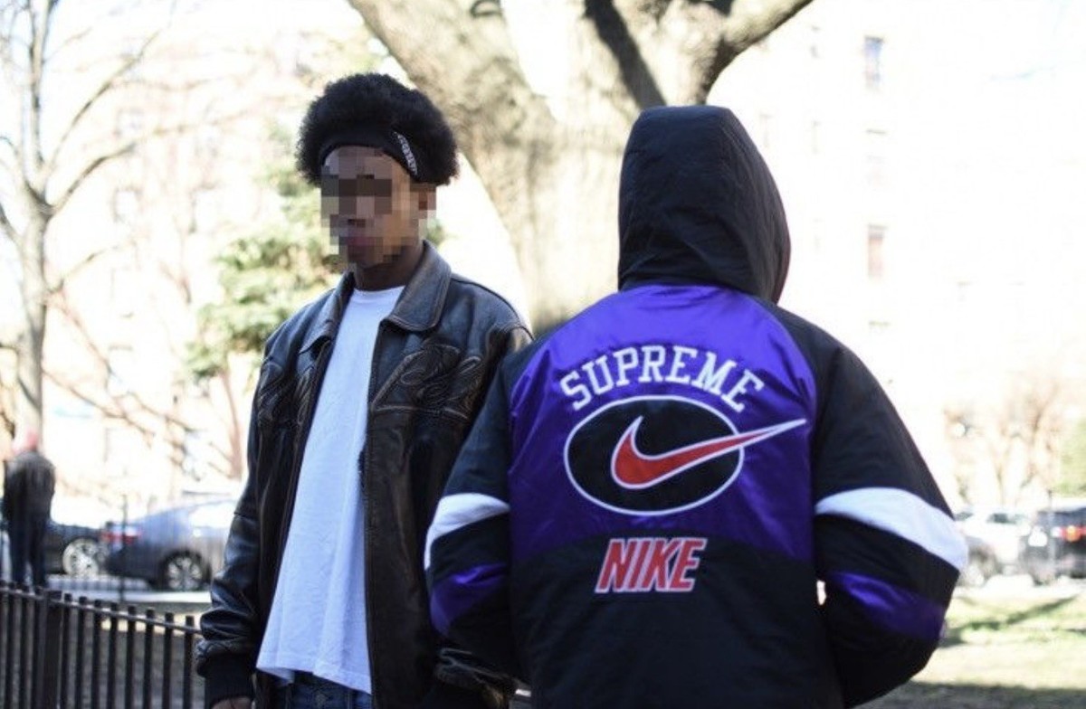 Supreme Nike Hooded Sport Jacket Purple | eBay