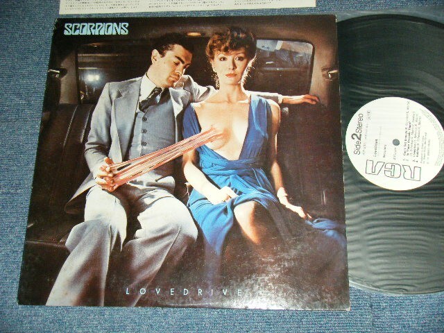 SCORPIONS Japan 1979 RVP-6351 WHITE LABEL PROMO NM LP LOVEDRIVE | eBay
