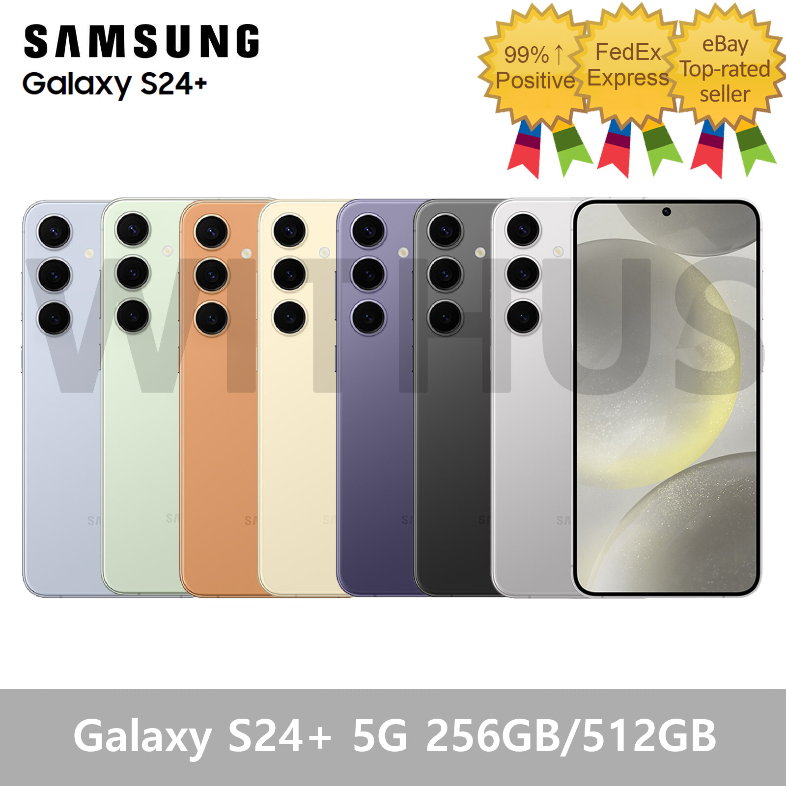 SAMSUNG Galaxy S24+ Plus 5G SM-S926N 256GB 512GB Unlocked Device