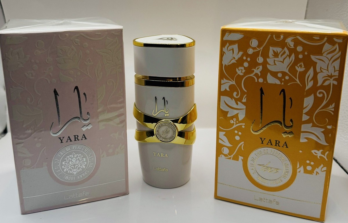 Yara By Lattafa Bundle Of 3 All Three Yaras Perfumes NEW Two