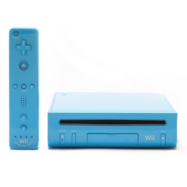 Nintendo Wii RVK S BAAG USZ Limited Edition Console - Blue