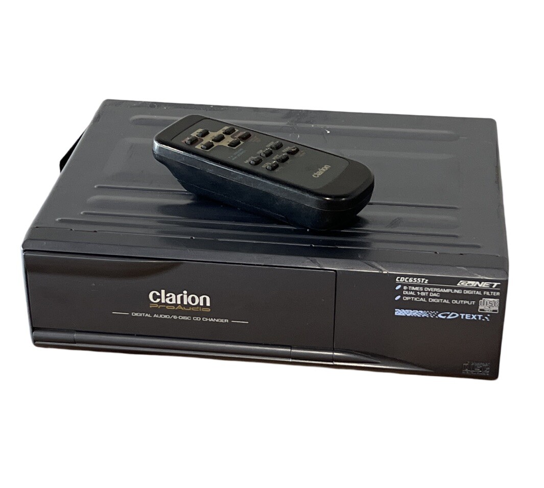 Clarion CDC655Tz 6-CD Changer, Magazine & Remote - Untested | eBay