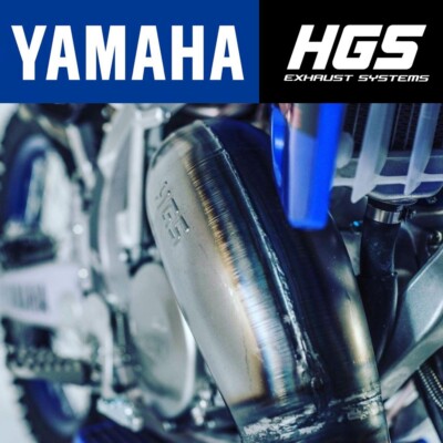 2022-2025 Yamaha YZ 125 HGS Exhaust Front Header + Tail Pipe