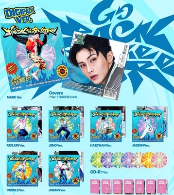 NCT DREAM 5th Album [Go Back To The Future] Digipack Random Ver CD