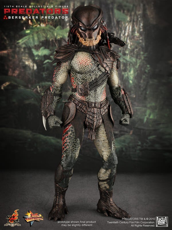 HOT TOYS MMS130 PREDATORS BERSERKER PREDATOR 1/6 SCALE FIGURE NEW