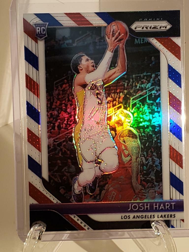 2018-19 Panini Prizm #46 Josh Hart Red White Blue Prizm Rookie | eBay