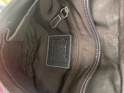 Coach Vintage Y2K Soho Purse Shoulder Bag Signature Brown Canvas