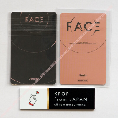 JIMIN FACE JPFC Universal music store POB official photocard