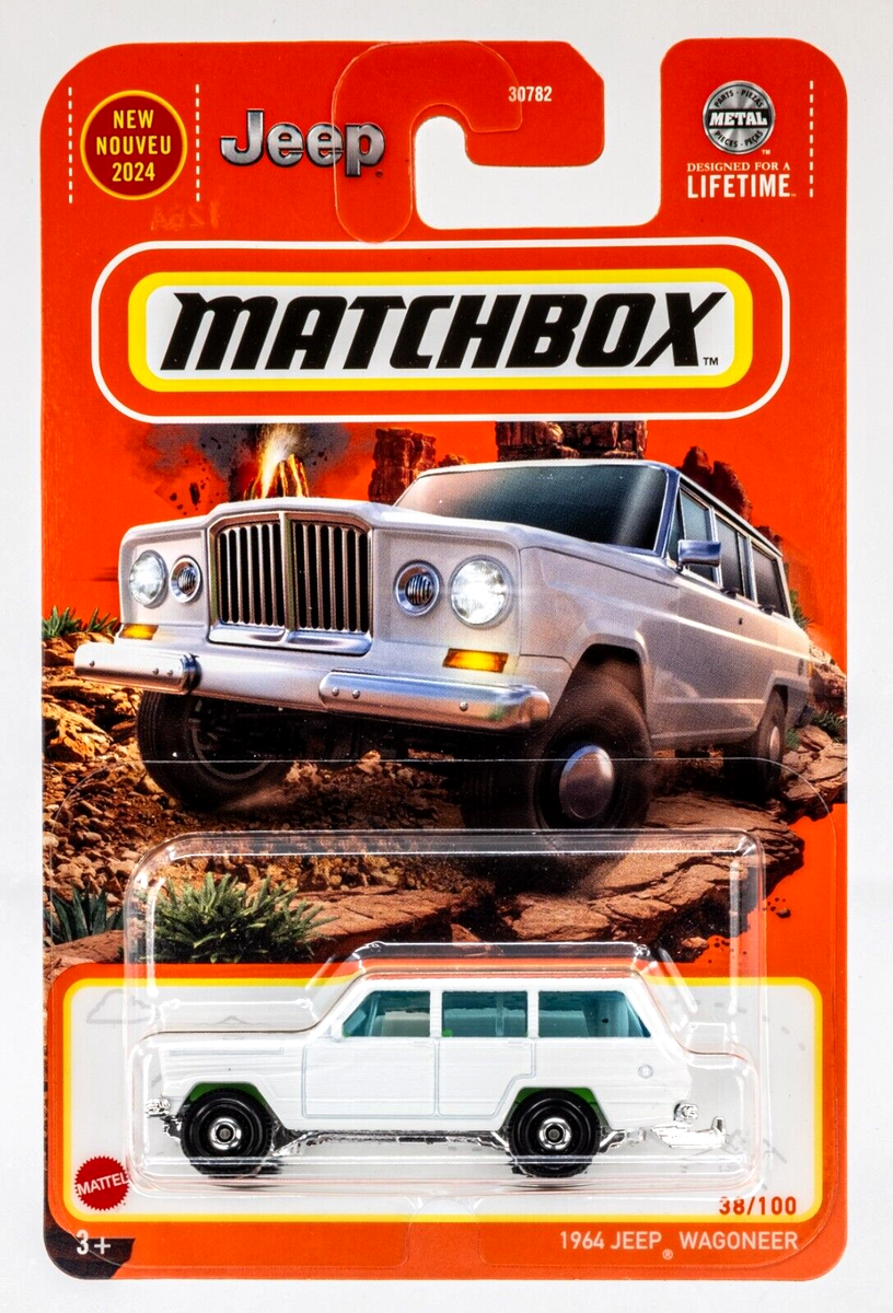 2024 Matchbox #38 1964 Jeep® Wagoneer BRIGHT WHITE | FSC | eBay