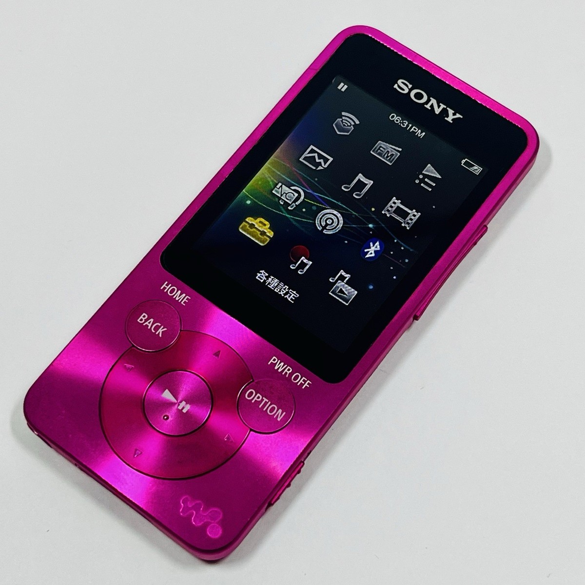 Sony Walkman NW-S14 8GB MP3 Bluetooth Pink Tested Working Changed