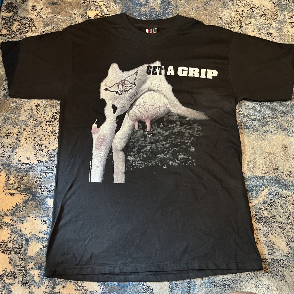 Vintage 90s 1993 Aerosmith Get a Grip Tour Shirt Size XL