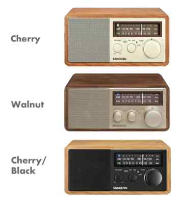 SANGEAN FM/AM Radio Compatible Bluetooth Speaker WR-302 9.4x4.5x6