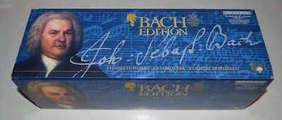 ⭐︎Bach Edition Complete Works 160 CD Box Bach: Complete Edition