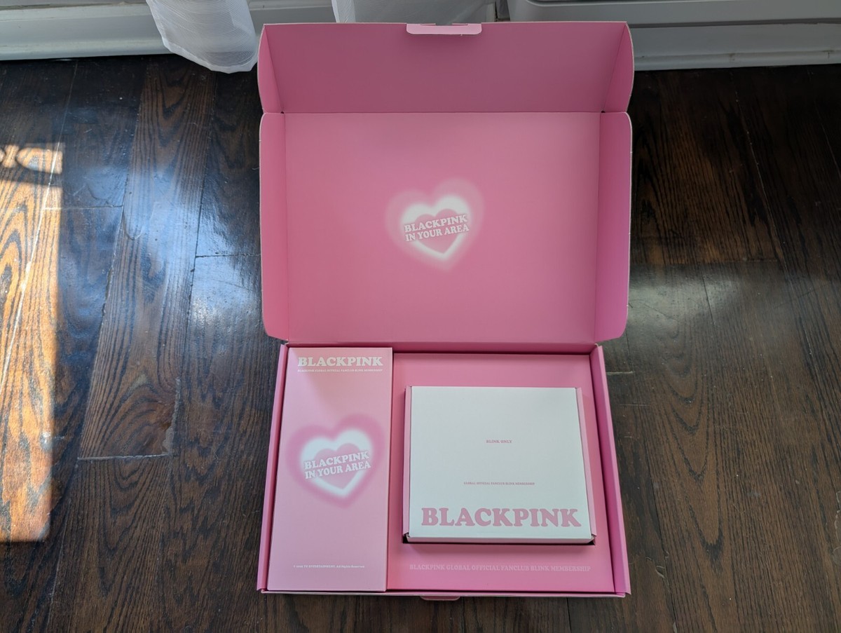 BLACKPINK Deadline VIP Fanny Pack & BLINK Premium Membership Kit