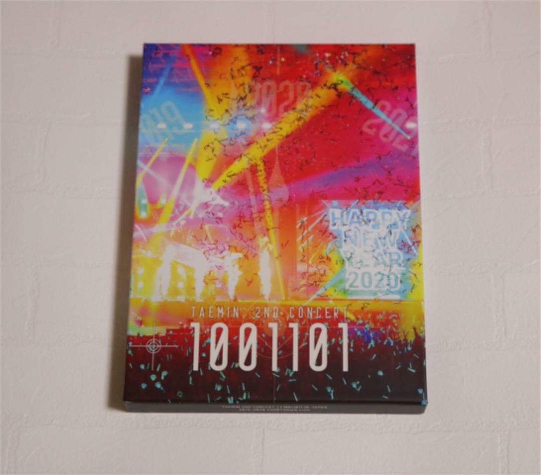 SHINee TAEMIN 2ND CONCERT 1001101 Blu-ray FC VERSION | eBay