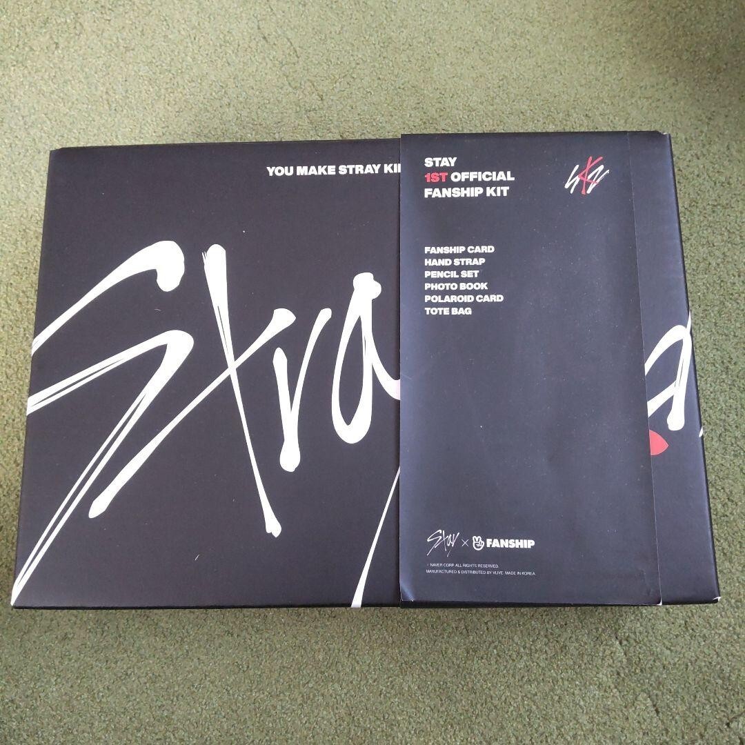 Stray Kids Official Fanship Welcome Kit Fan Club Limited 1st Term