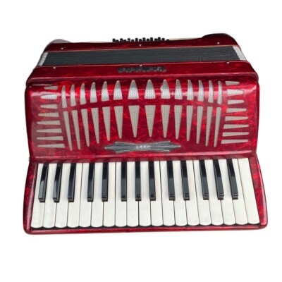 動作品大幅なメンテ完了品】YAMAHA YA-21アコーディオン 動作品大幅な