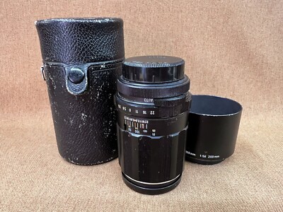 Vintage Asahi Pentax Super-Takumar f/3.5 135mm Camera Lens Japan