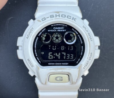 Classic Casio G-SHOCK DW-6900NB (3230) White 50mm watch - New