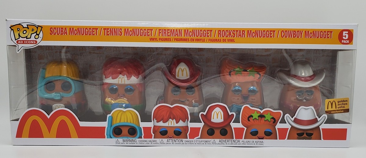 Funko POP! McDonald's McNugget 5 Pack Character Vinyl Figurines