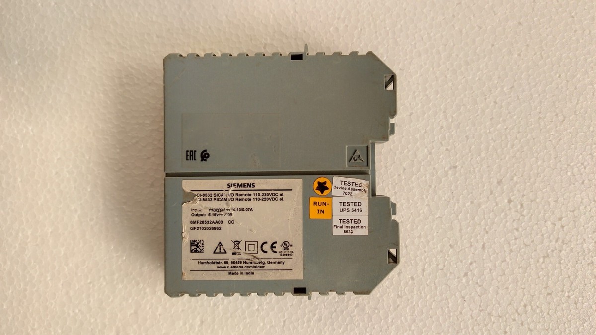 SIEMENS CI-8532 SICAM A8000 SERIES I/O REMOTE | eBay