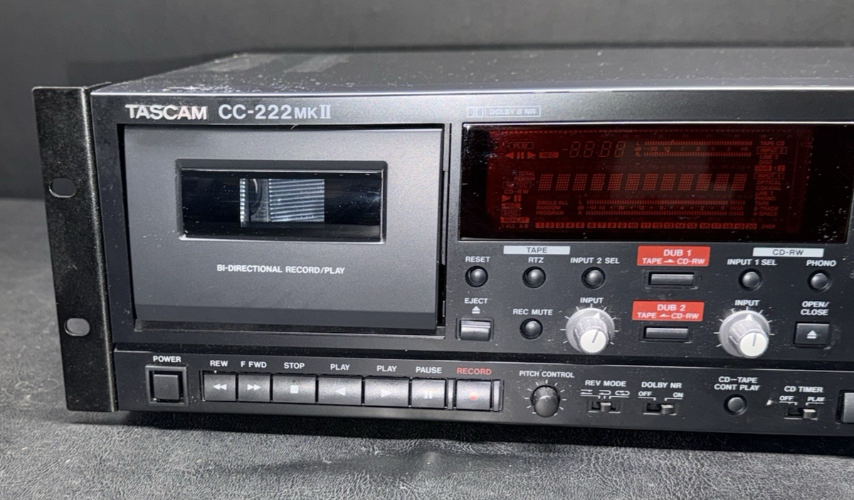 tascam cc-222 mkⅲ ジャンク tascam cc-222 mkⅲ ジャンク tascam cc