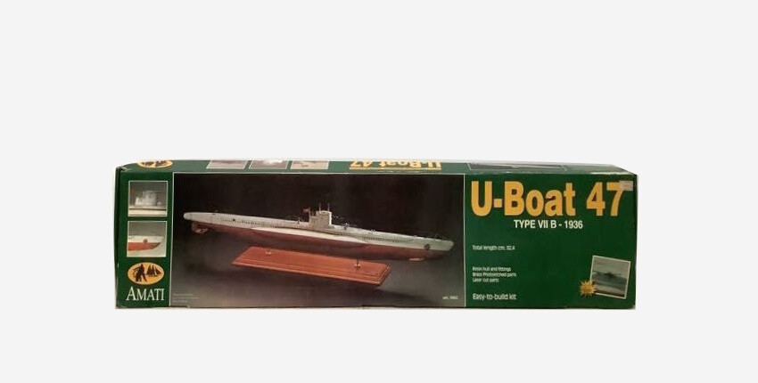 AMATI 1/72 U-BOAT 47 Type VII B 1936 Model Kit | eBay