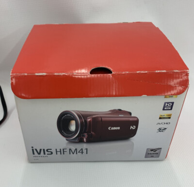 Canon iVIS HF M41 Full HD Video Handheld Camera 1080 SD NTSC from