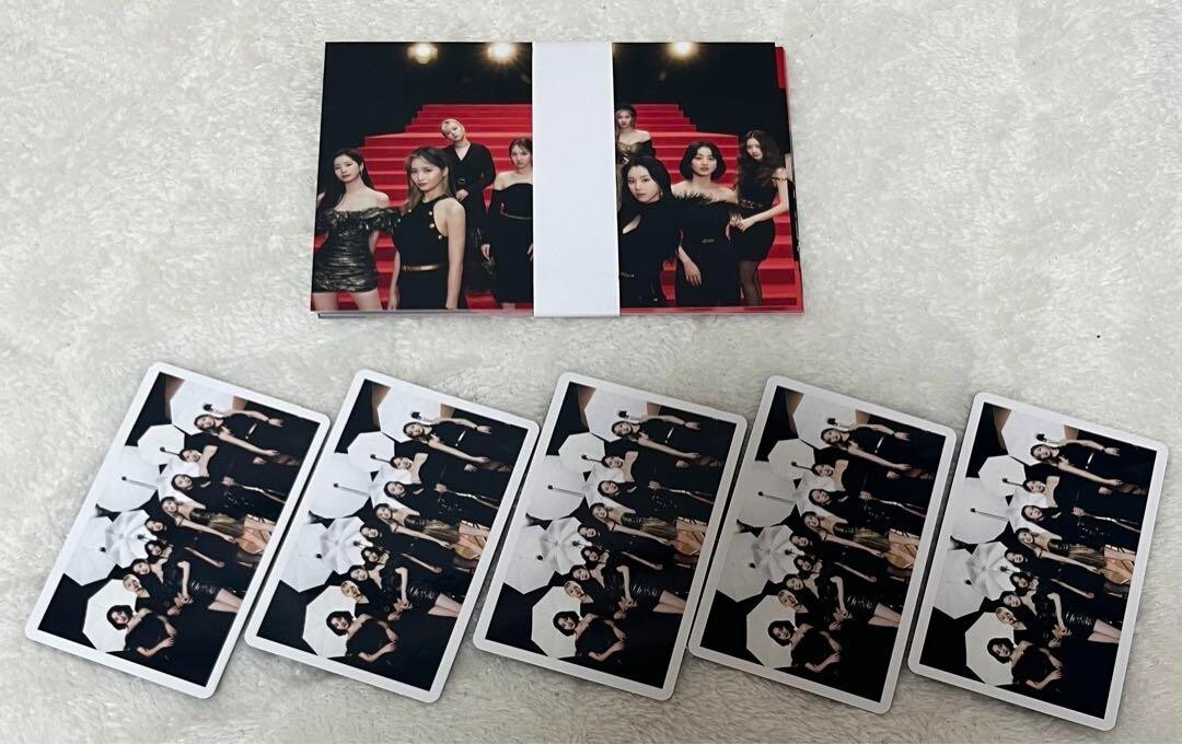TWICE Japan 4th Album Celebrate Complete set of 37 No Photo cards