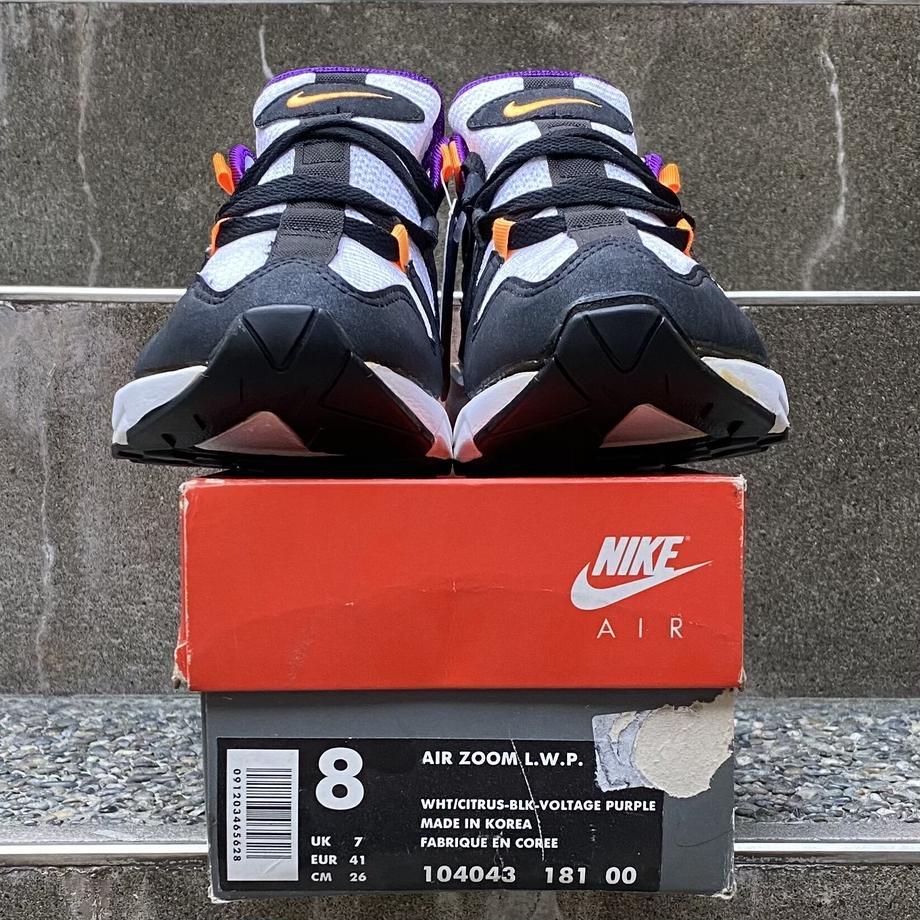 Deadstock Vintage 1994 Nike Air Zoom L.W.P. White Black Purple
