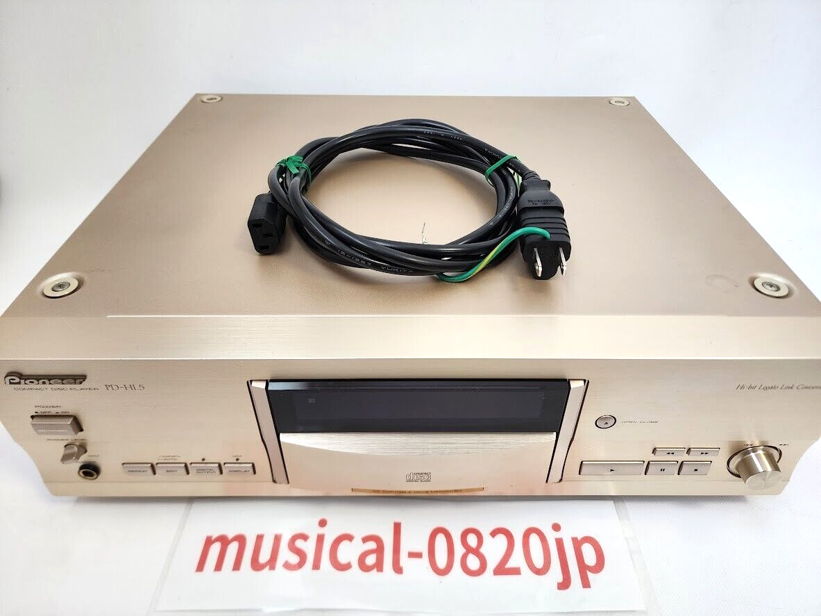 Pioneer PD-HL5 High End Hi-Fi CD Player Turntable Method CD Player
