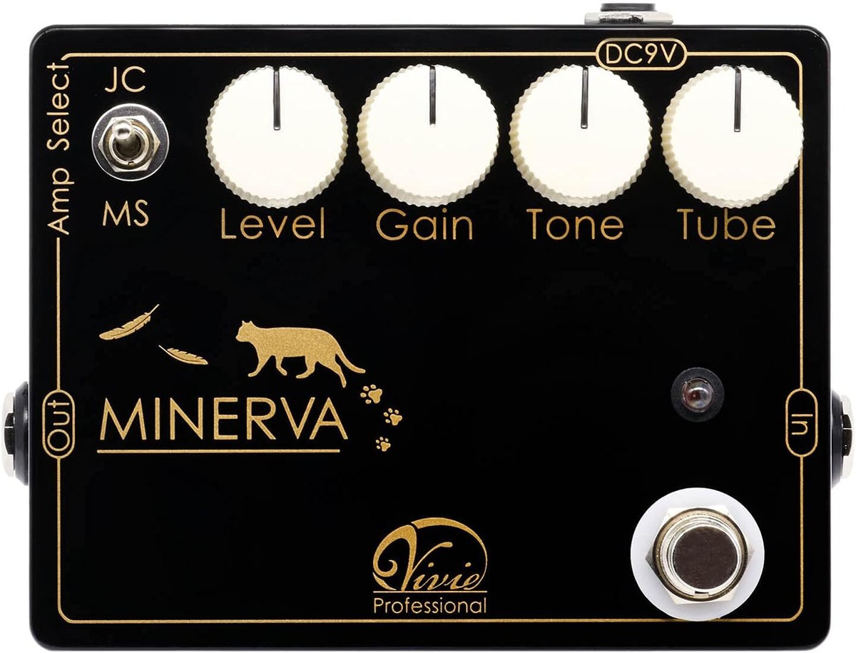 Vivie Minerva Professional Over Drive Guitar Effects Pedal Made in