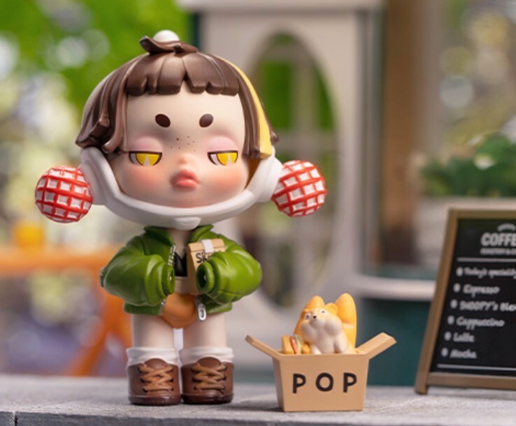 POP MART x SKULLPANDA Action Cut Craft Service Mini Figure Toy