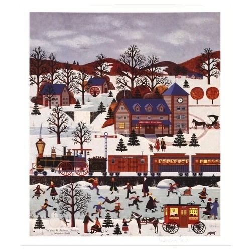 Jane Wooster Scott CELEBRATION OF AMERICA Hand Signed Limited