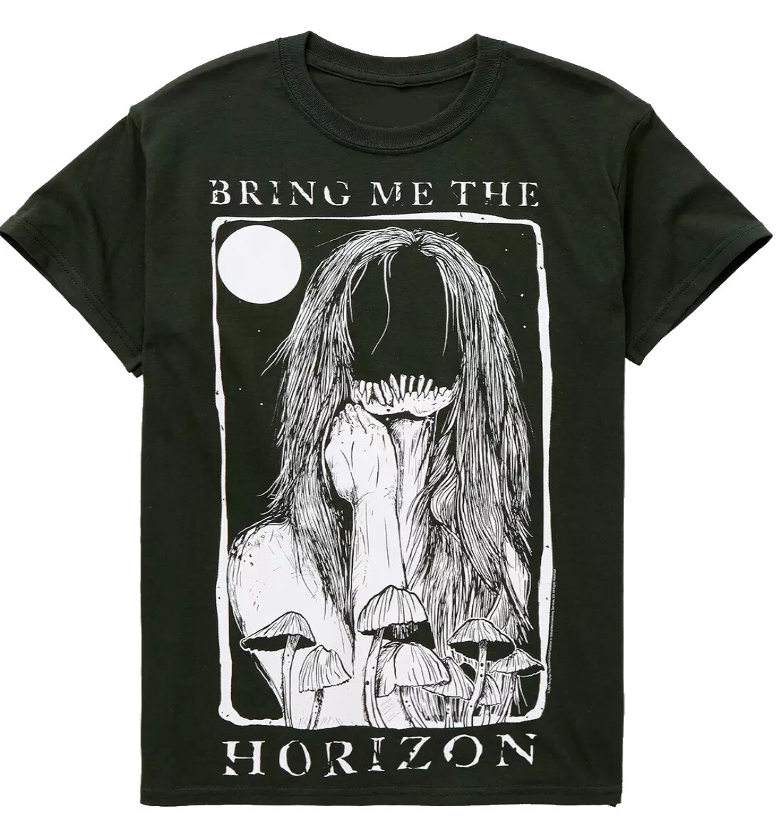 Bring Me The Horizon Mens T-shirt - BMTH Faceless / Mushrooms