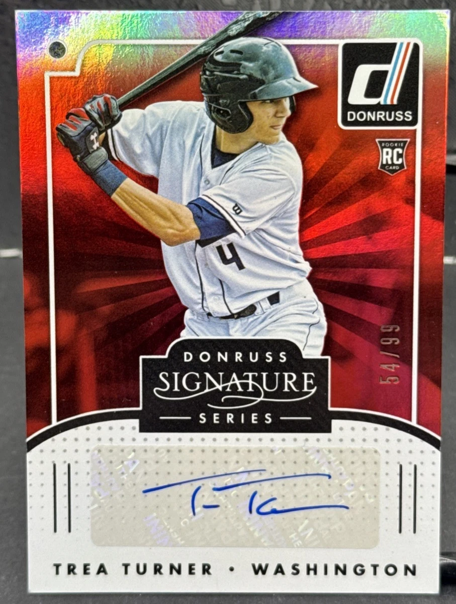 Trea Turner Baseball Sports Trading Cards & Accessories Rookie for