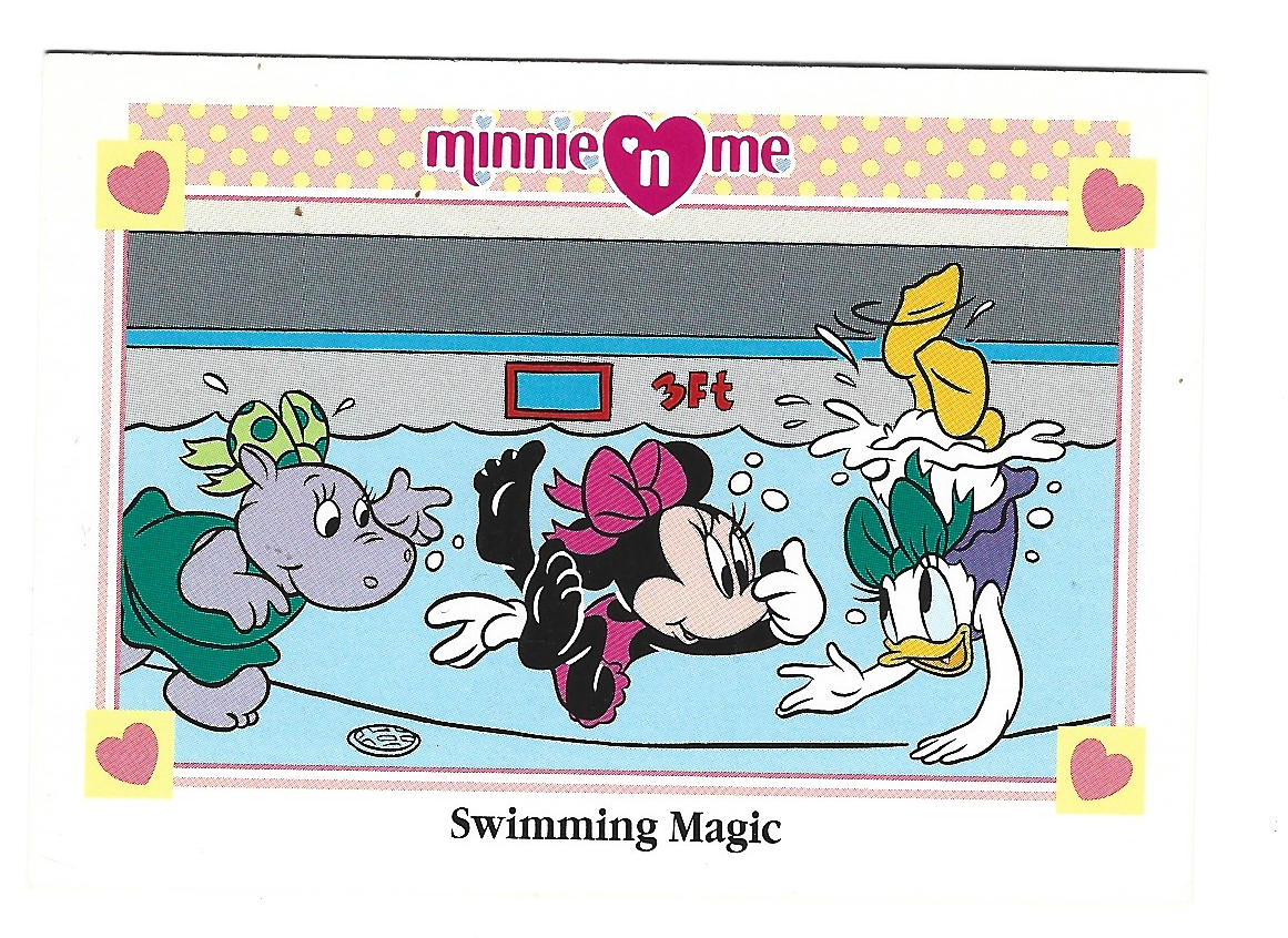 1993 Impel Minnie 'N Me #78 - Swimming Magic - Minnie Mouse Walt