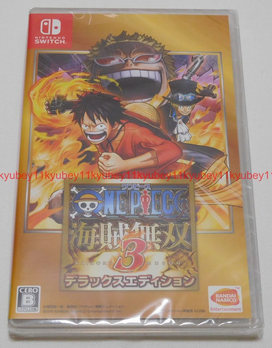 Nintendo Switch One Piece Pirate Warriors Kaizoku Musou 3 Deluxe