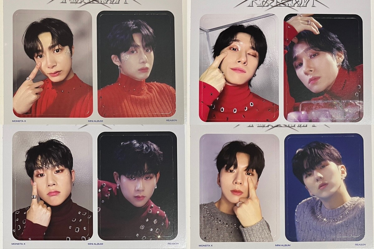 MONSTA X - REASON 12th Mini Album STARSHIP SQUARE Official POB