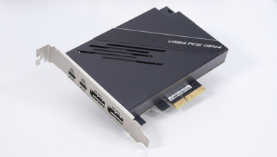 ASUS USB4 PCIe GEN4 CARD Dual USB-C DisplayPort 1.4 PCIe 4.0