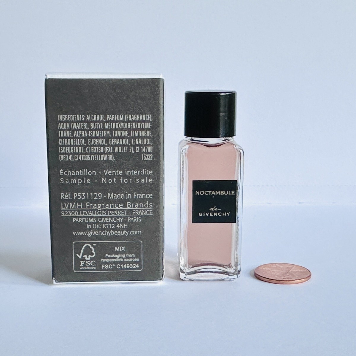 Givenchy Fragrance Noctambule Eau de Parfum Intense Sample Splash