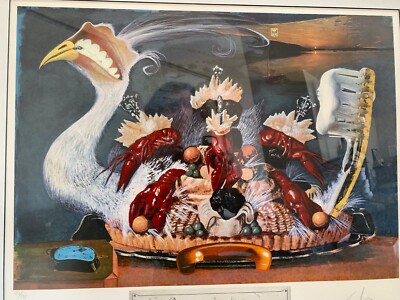 Salvador Dali Les Diners De Gala AUTHENTIC Art HAND SIGNED 153/395