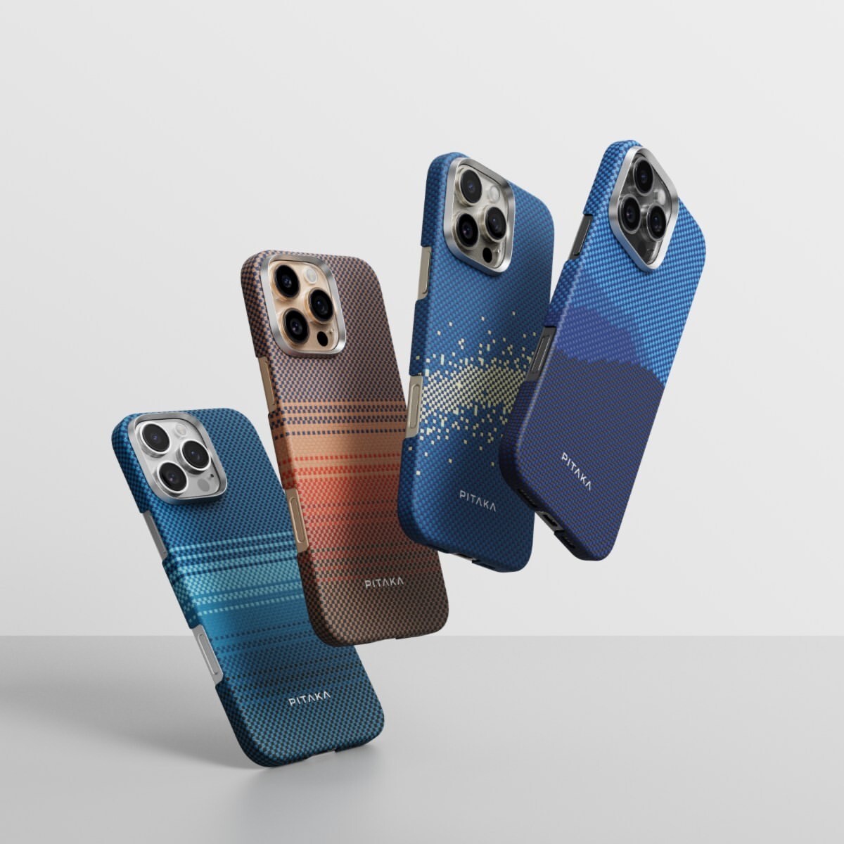 Pitaka Tactile Woven Case MagSafe Aramid Fiber for Apple iPhone 16
