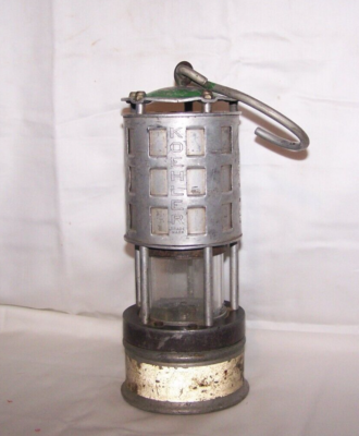Koehler Permissible Flame Safety Lamp No. 209 WV Coal Miner's