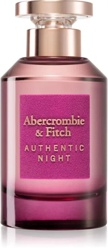 Abercrombie & Fitch Authentic Night Women 3.4 oz / 100 ml Eau de