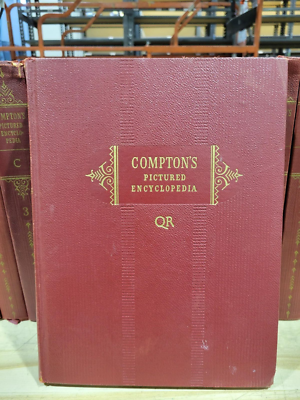 Vintage Compton's Pictured Encyclopedia Complete Set 1-15 1951 | eBay