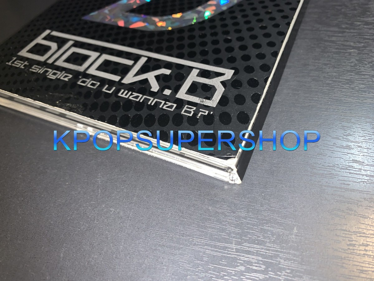 Block B 1st Digital Single Album Do U Wanna B? CD Photobook Ultra