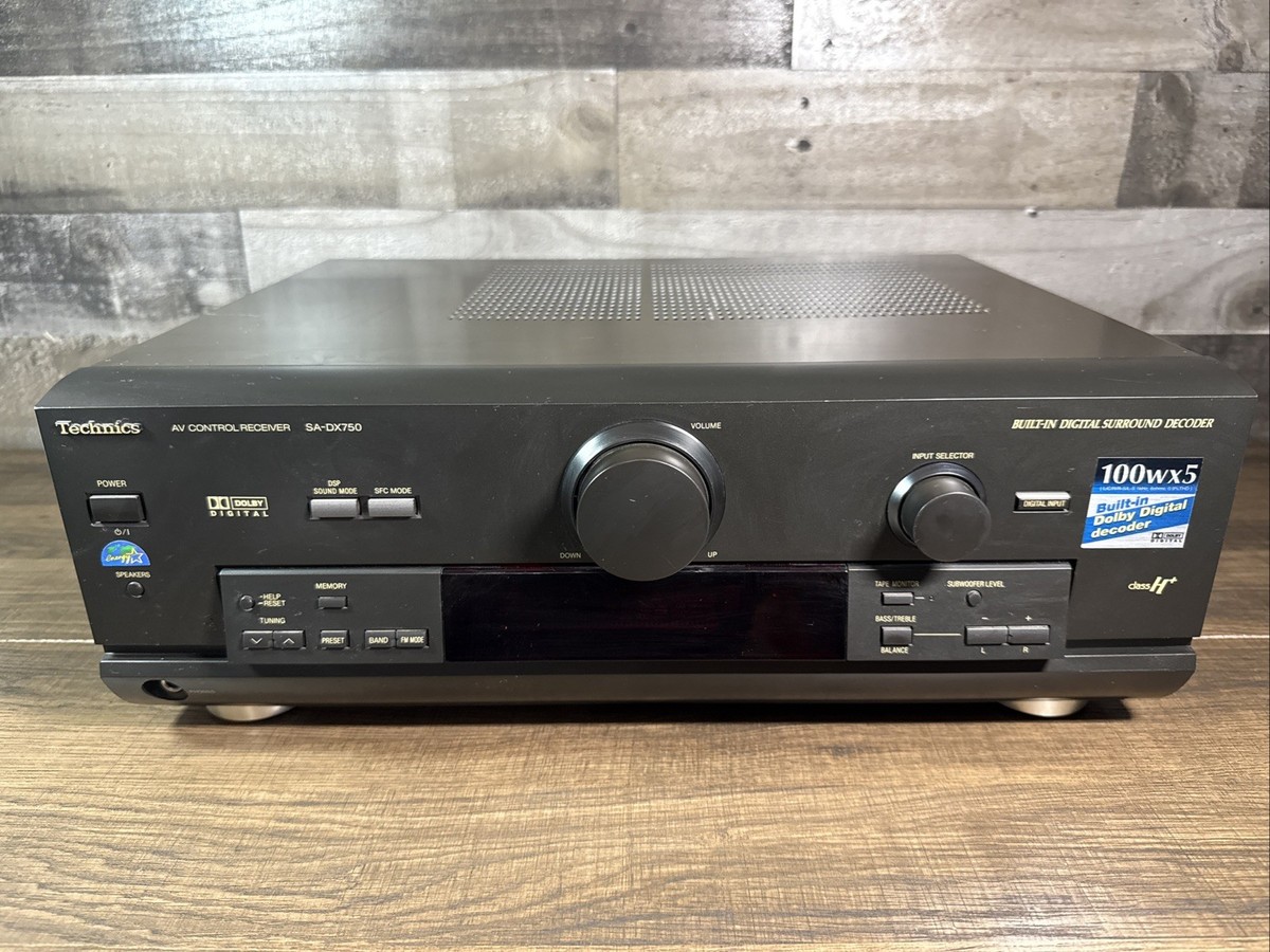 Technics / SA-DX750 / 5.1ch AV Surround Stereo Receiver Amplifier