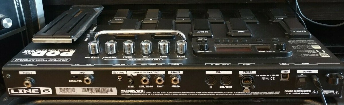 Line 6 POD XT Live Floorboard Guitar Multi-Effects Processor w